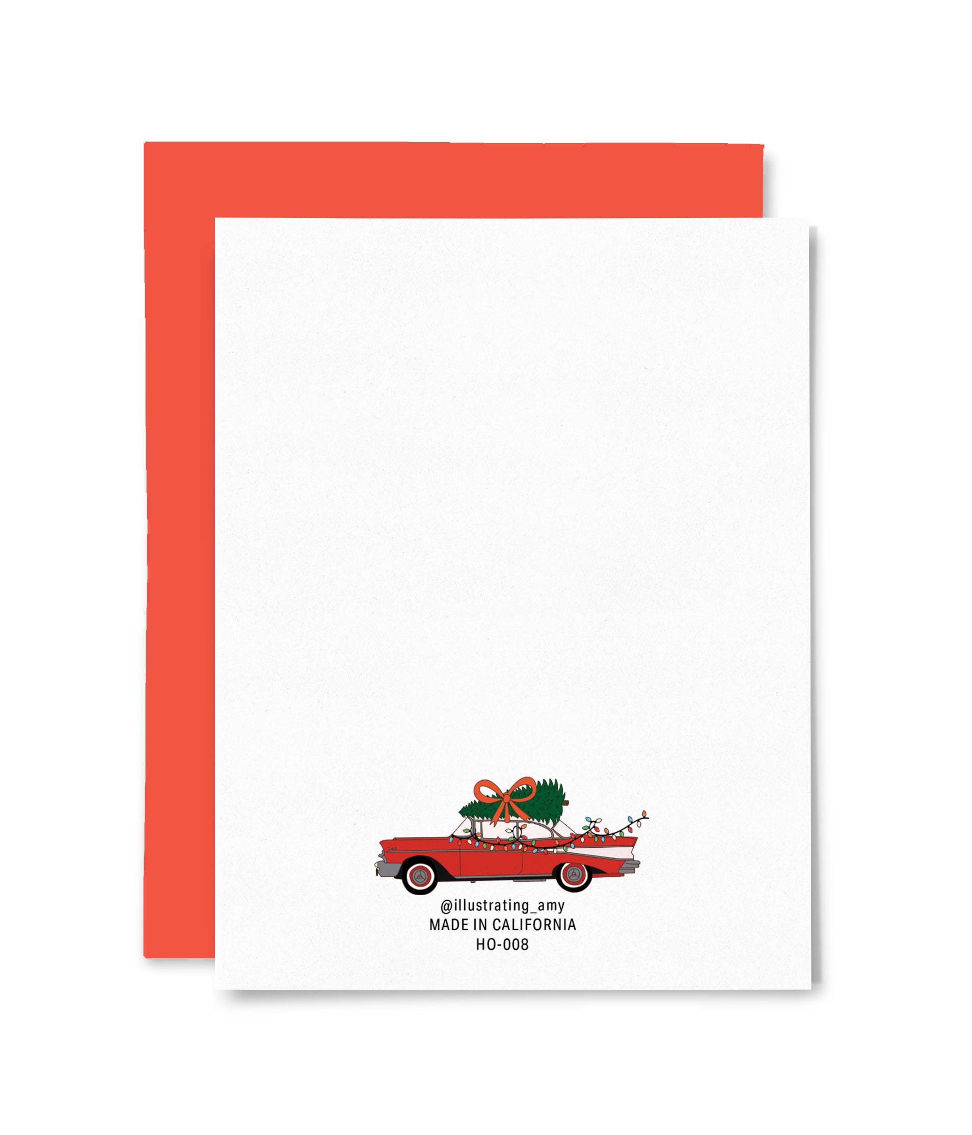 Coastal Christmas Holiday Card