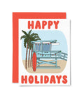 Coastal Christmas Holiday Card