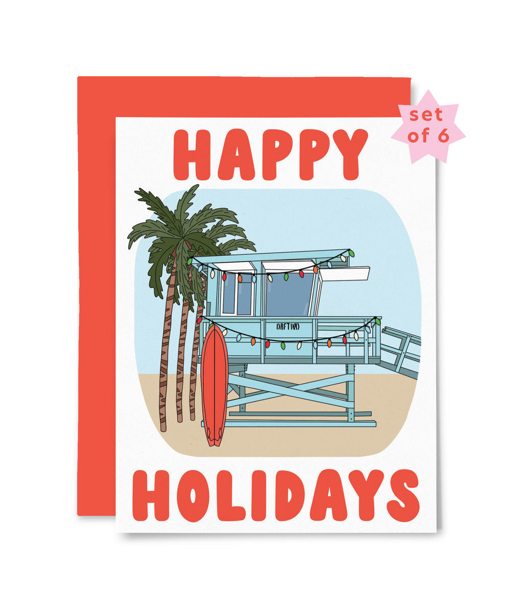 Coastal Christmas Card - Boxed Set