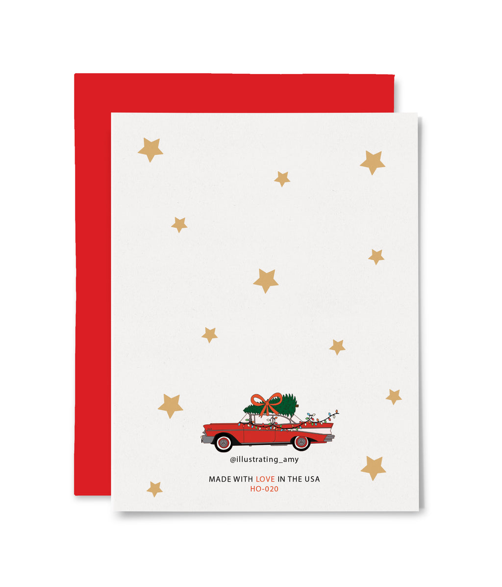Santa Bear Card