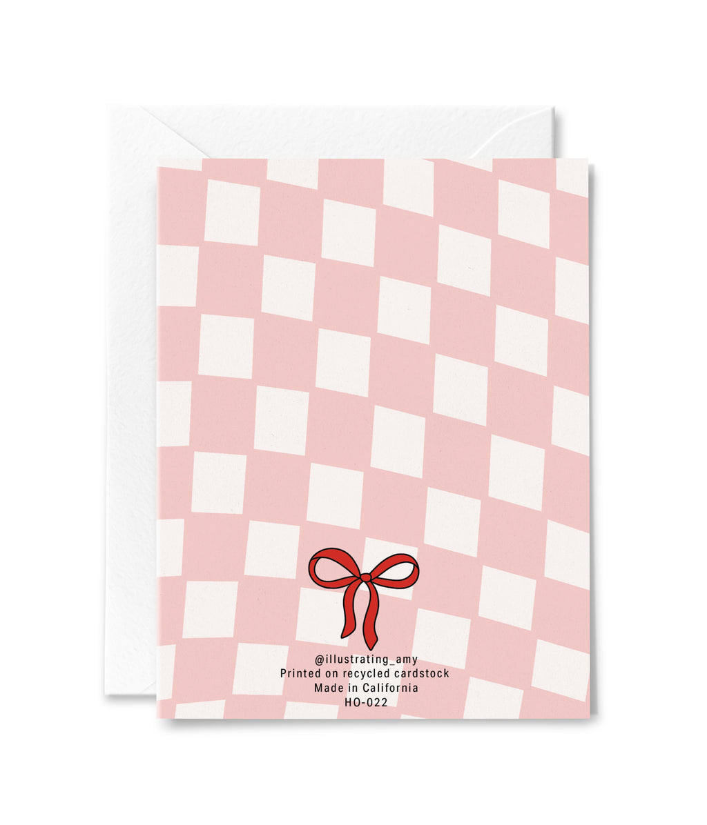 Holiday Car Checks Greeting Card