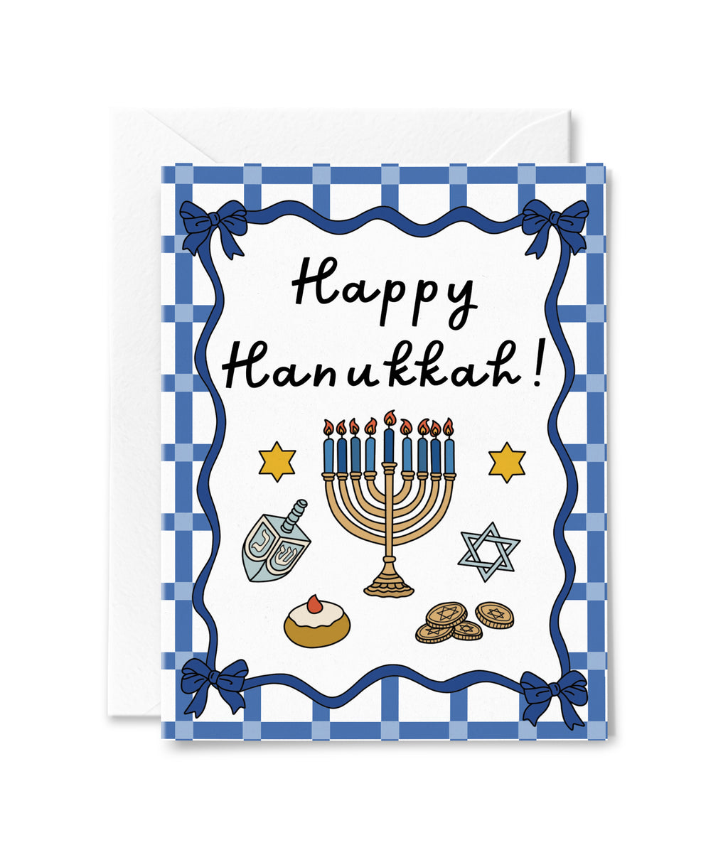Happy Hanukkah Greeting Card