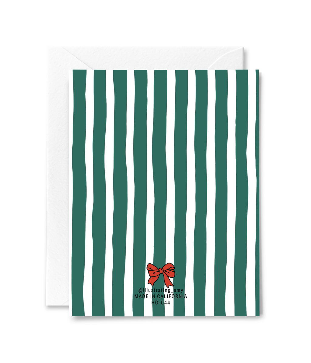 Festive Bow & Tree Card