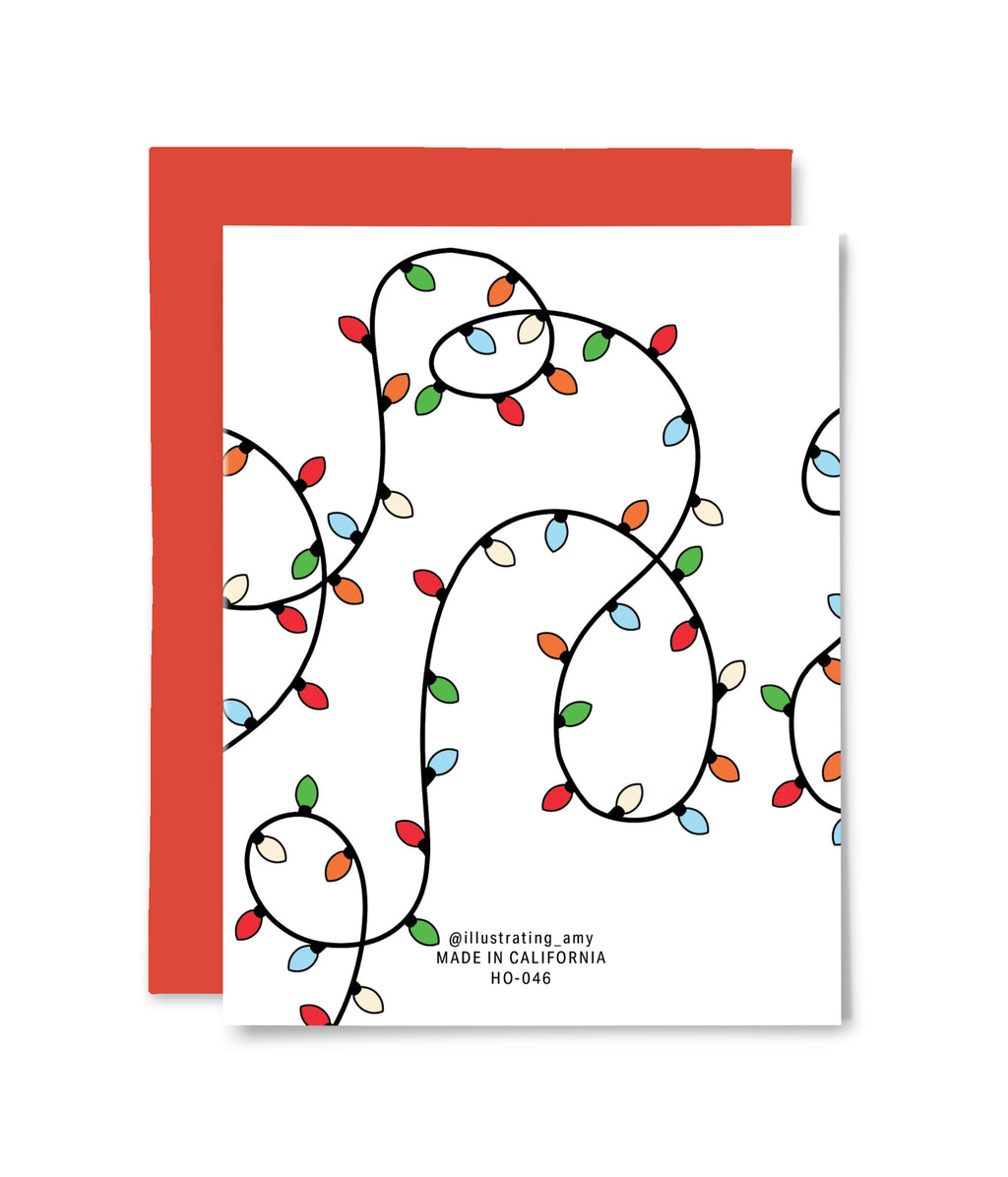 Festive Cat Christmas Card