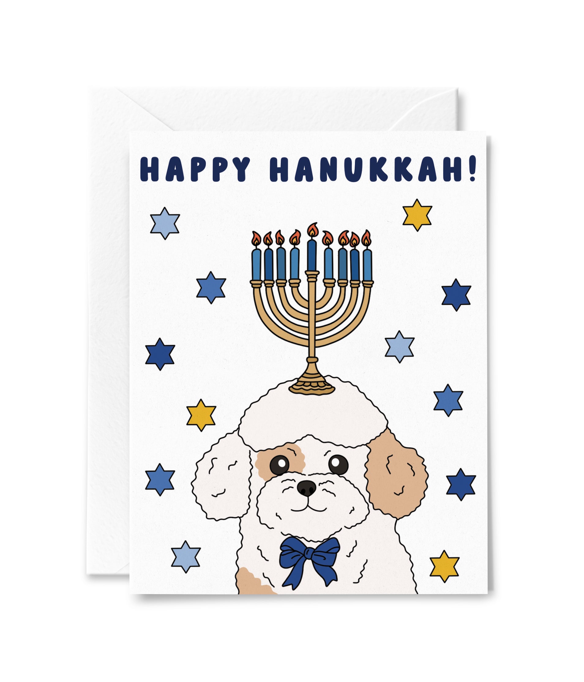 Hanukkah Pup Card