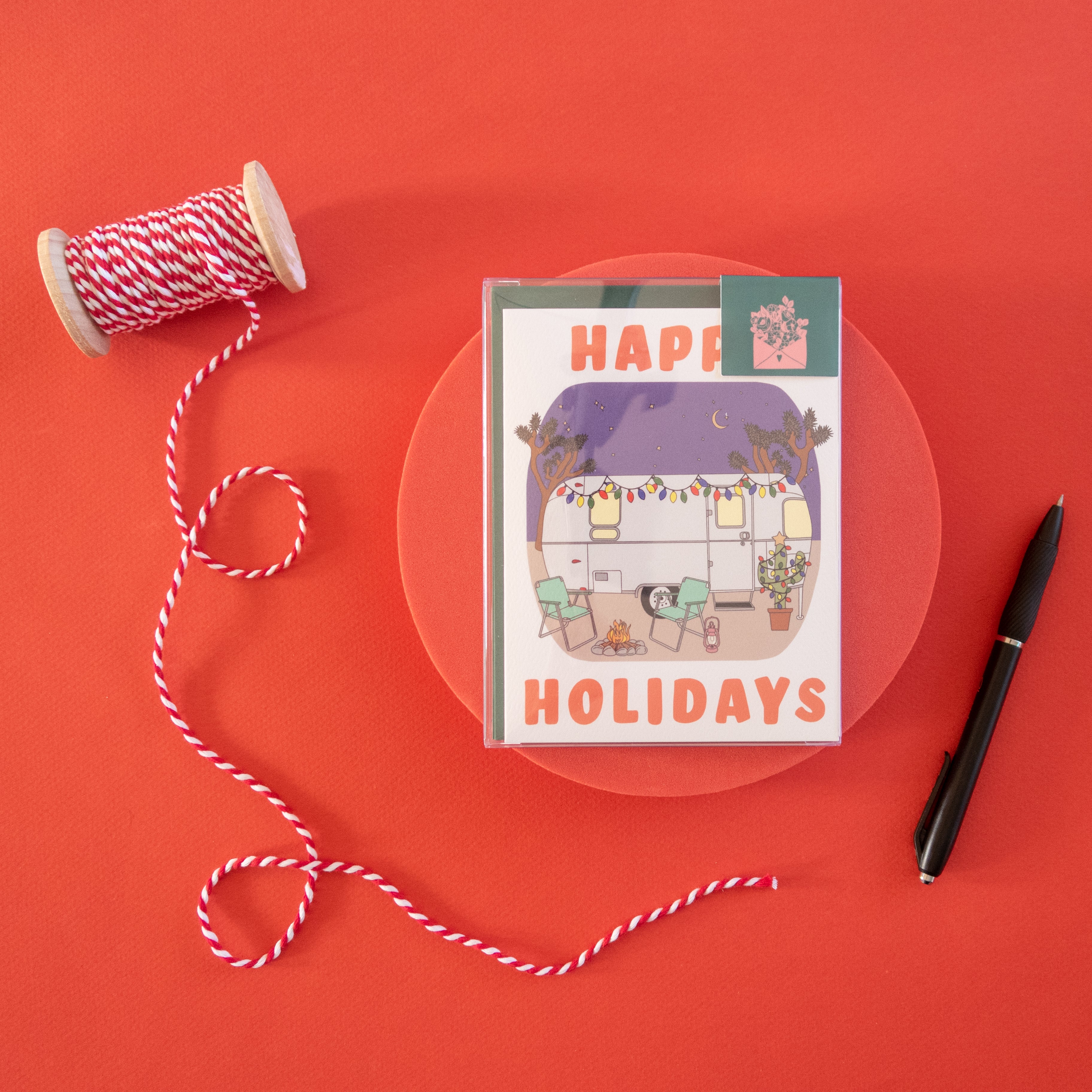 Holiday Airstream Boxed Notes