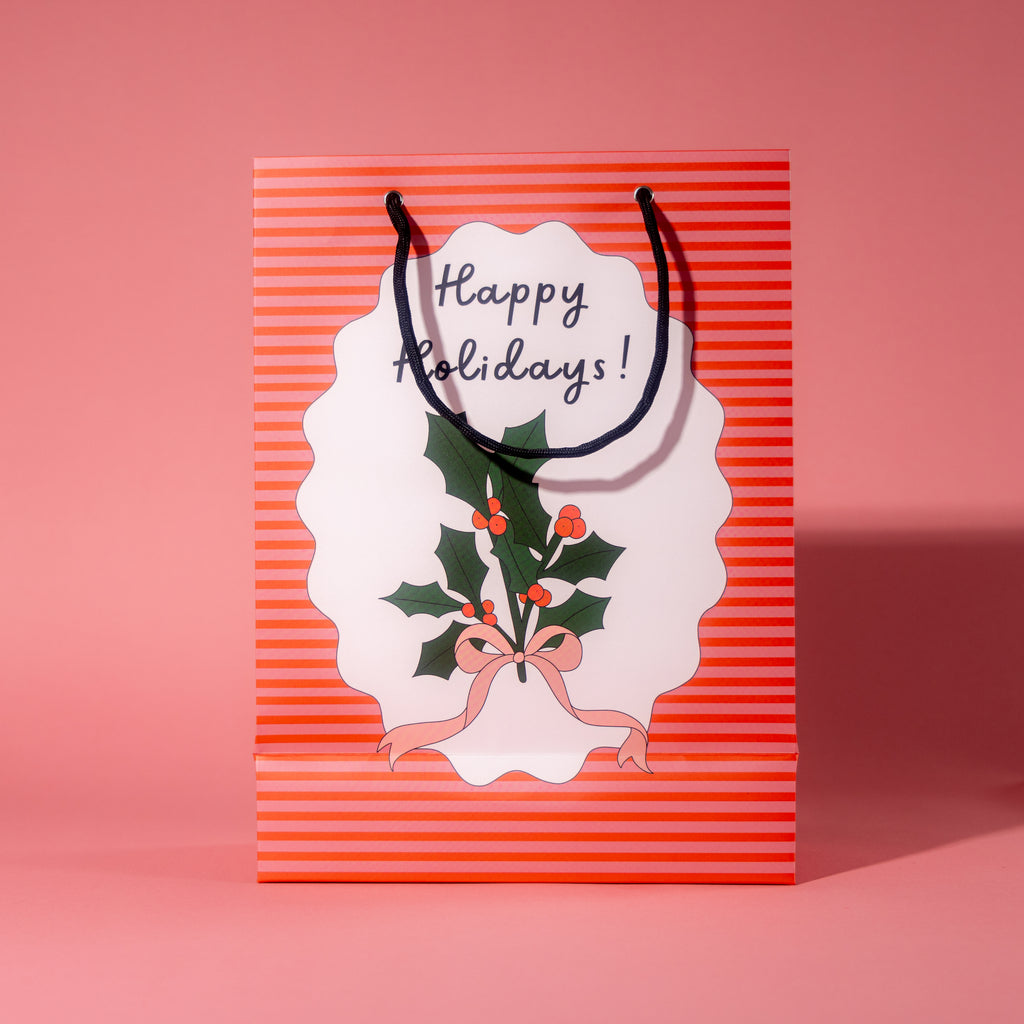 Happy Holidays Gift Bag