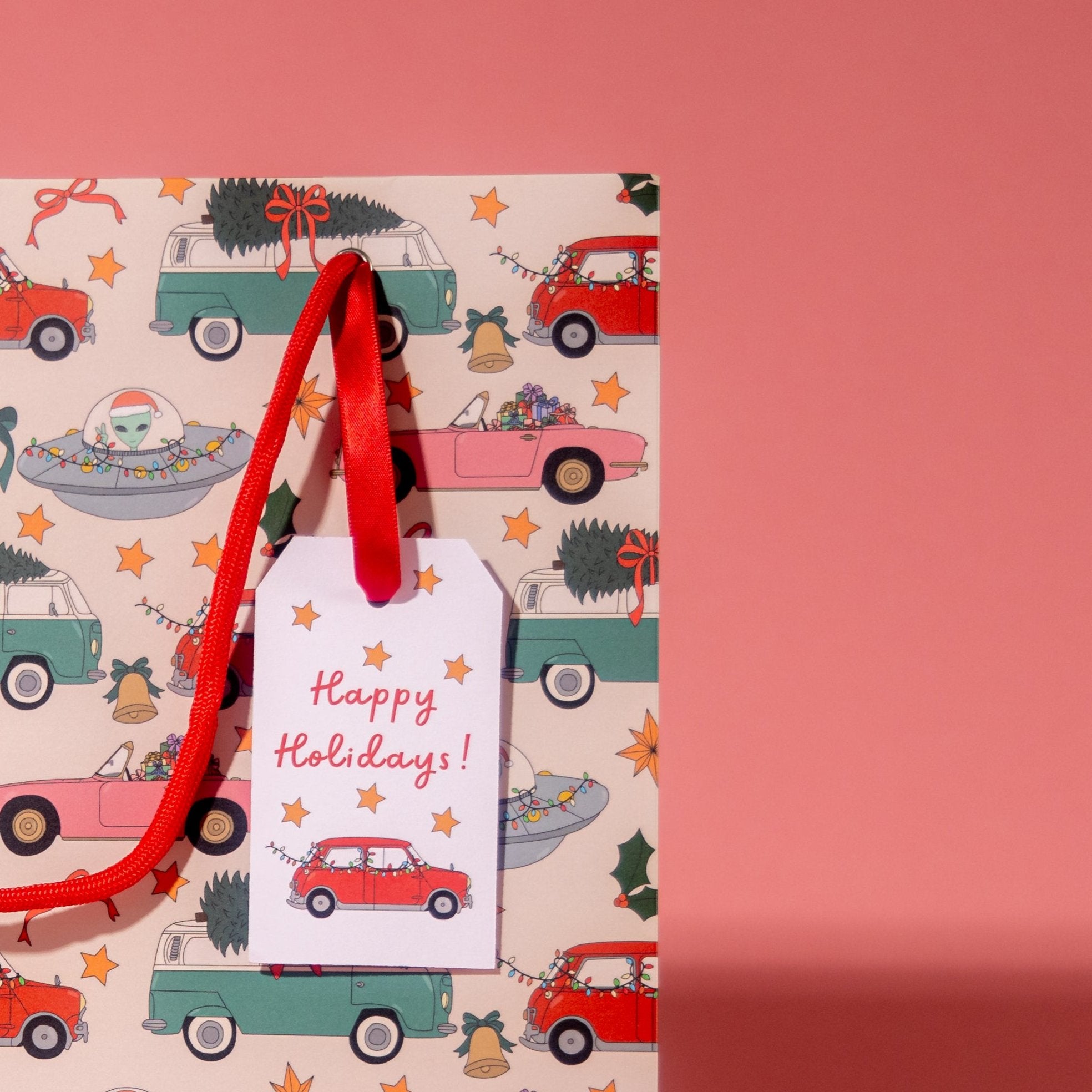 Holiday Car Gift Tags - Pack of 10