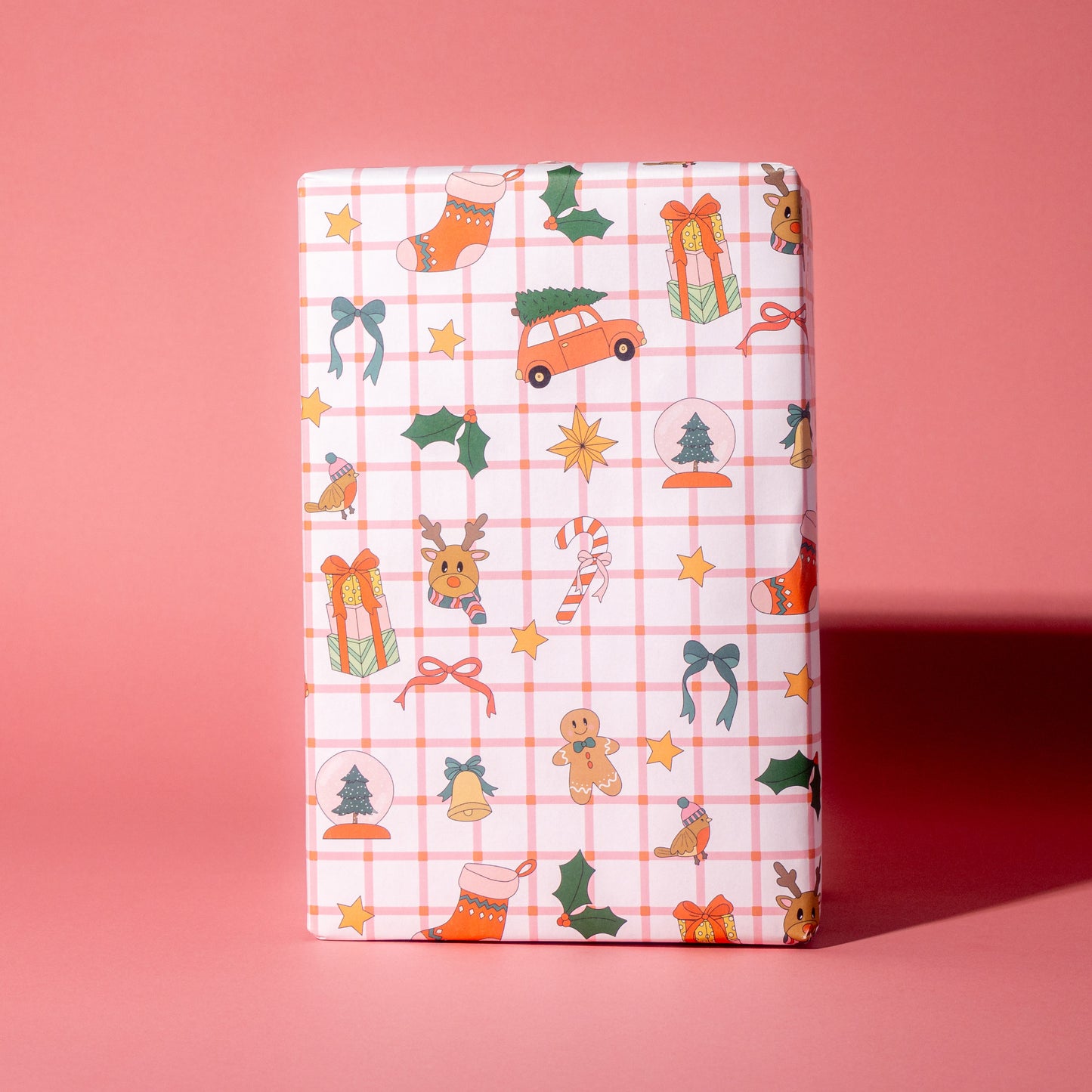 Christmas Icons Gift Wrap Rolls