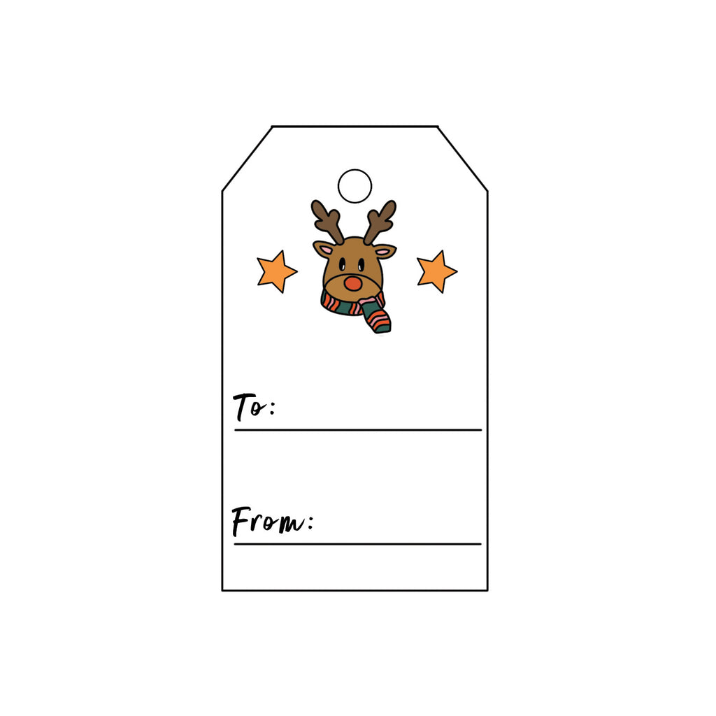 Christmas Icons Gift Tags - Pack of 10