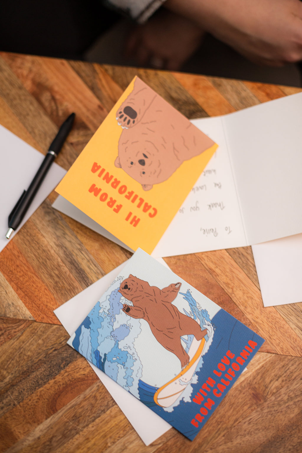 With love from California