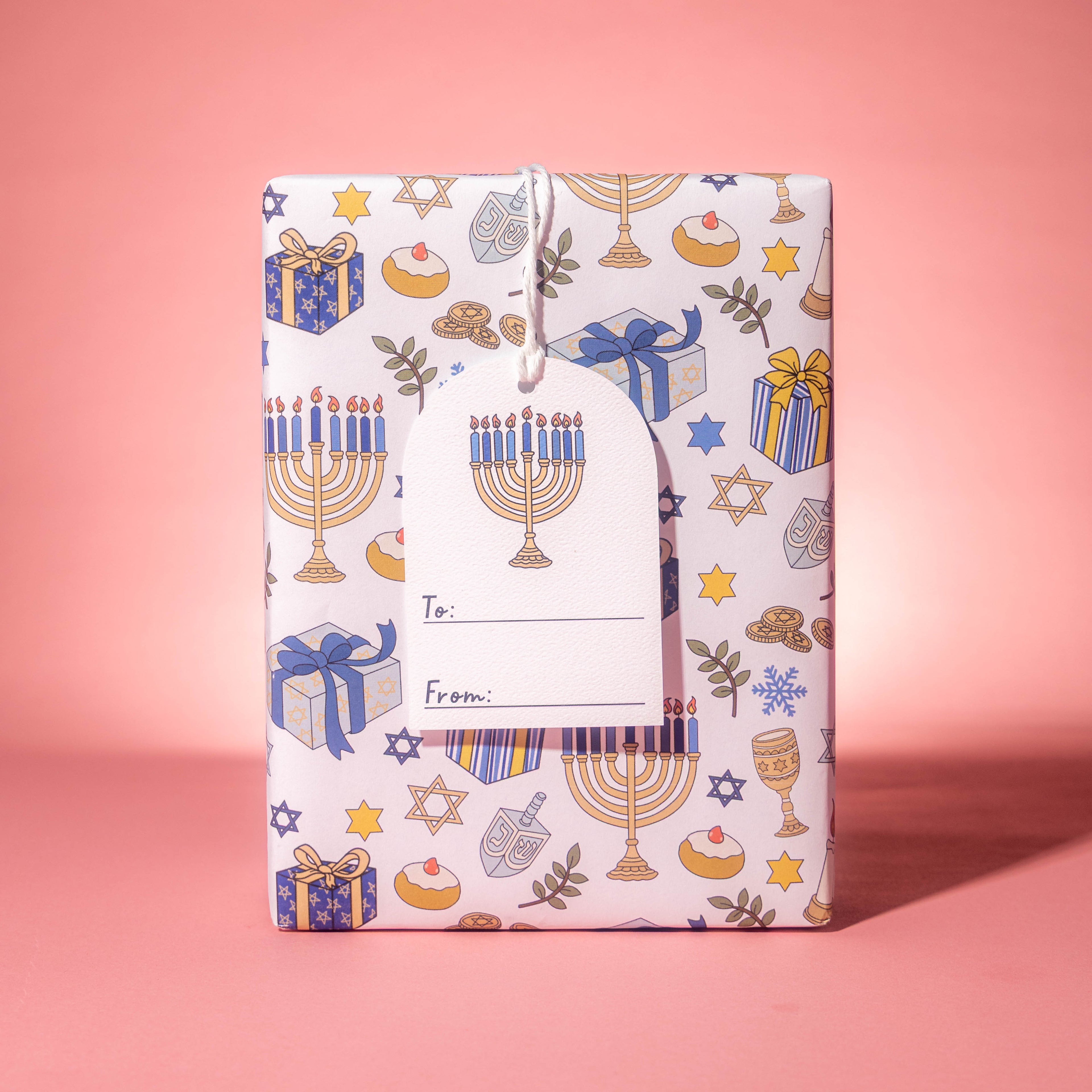 Hanukkah Gift Tags – Arch Shape, Pack of 10