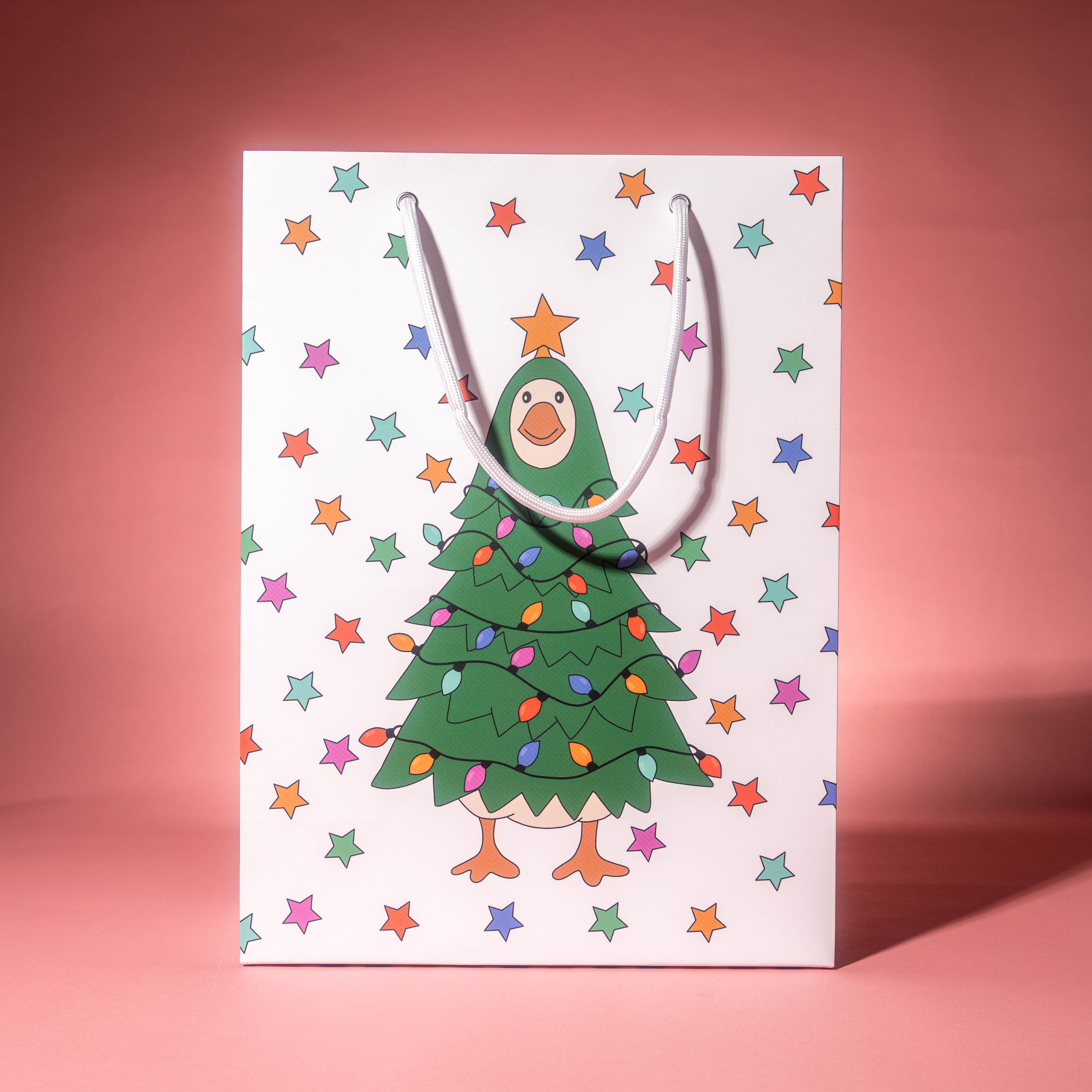 Christmas Goose Gift Bag