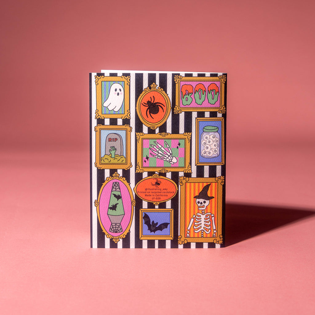 Halloween Gallery Wall Card