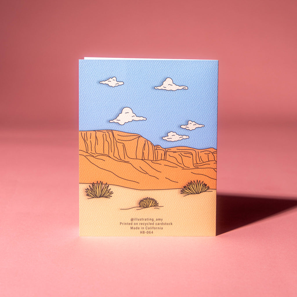 Wild West Alien Birthday Card