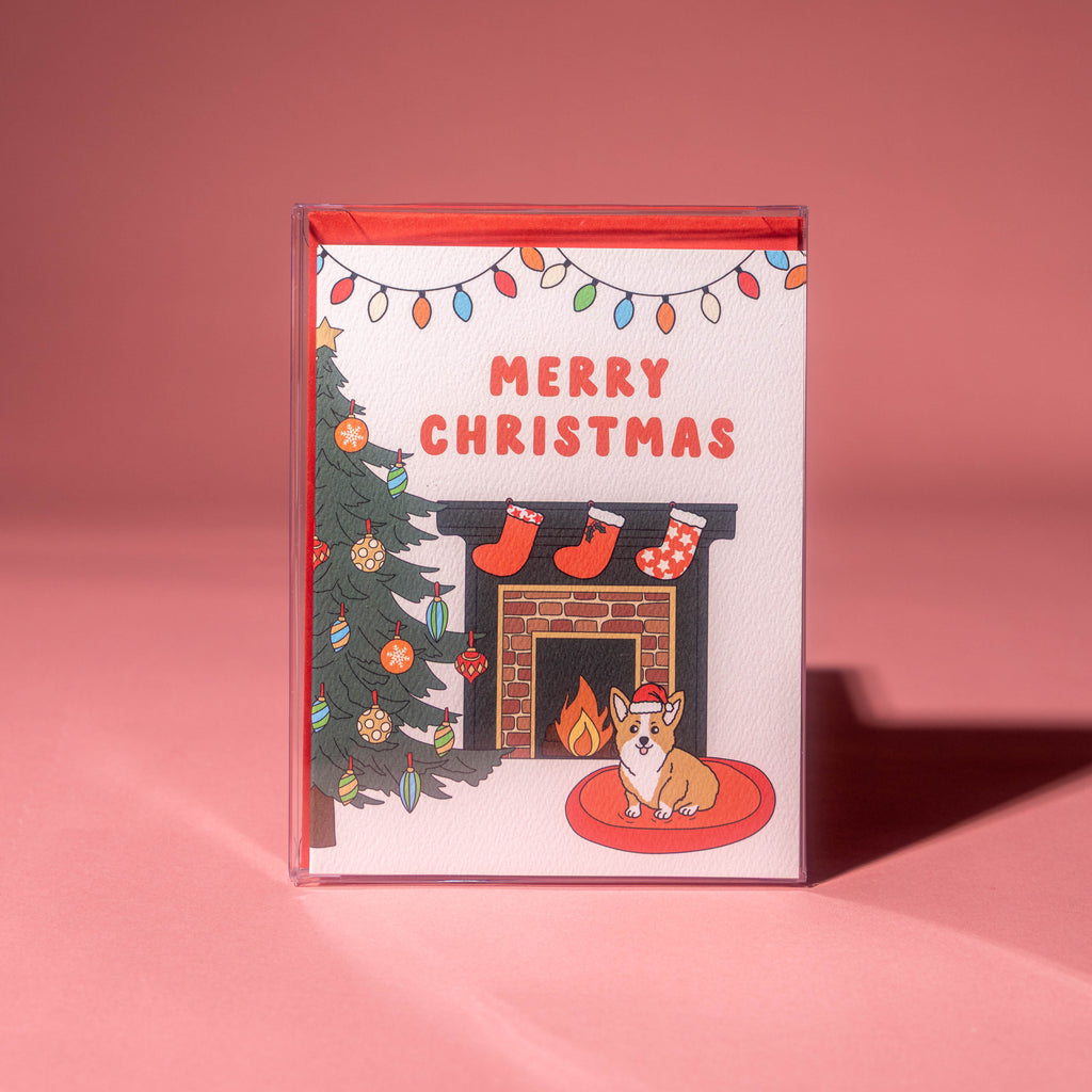 Merry Christmas Fireplace - Boxed Set