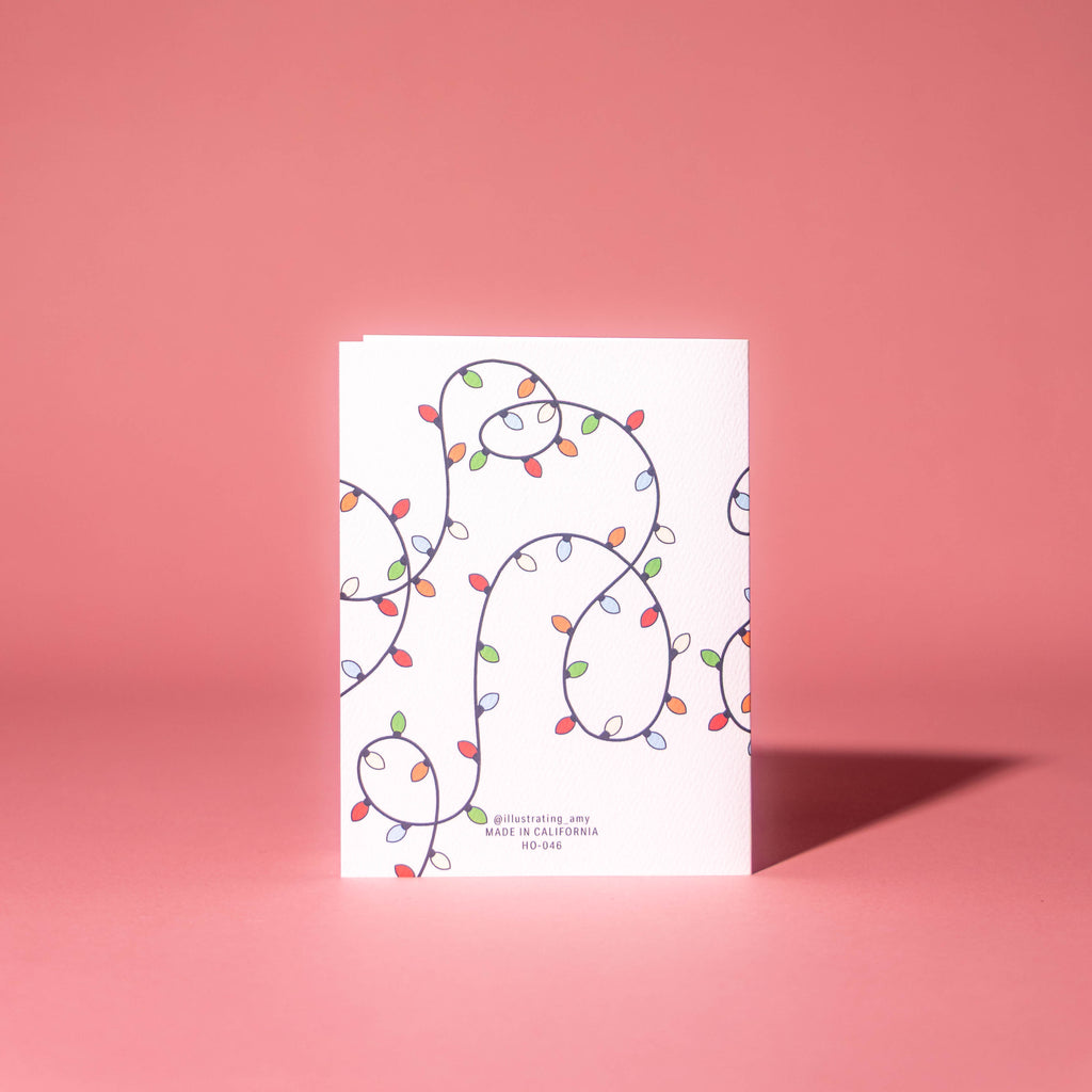 Festive Cat Christmas Card