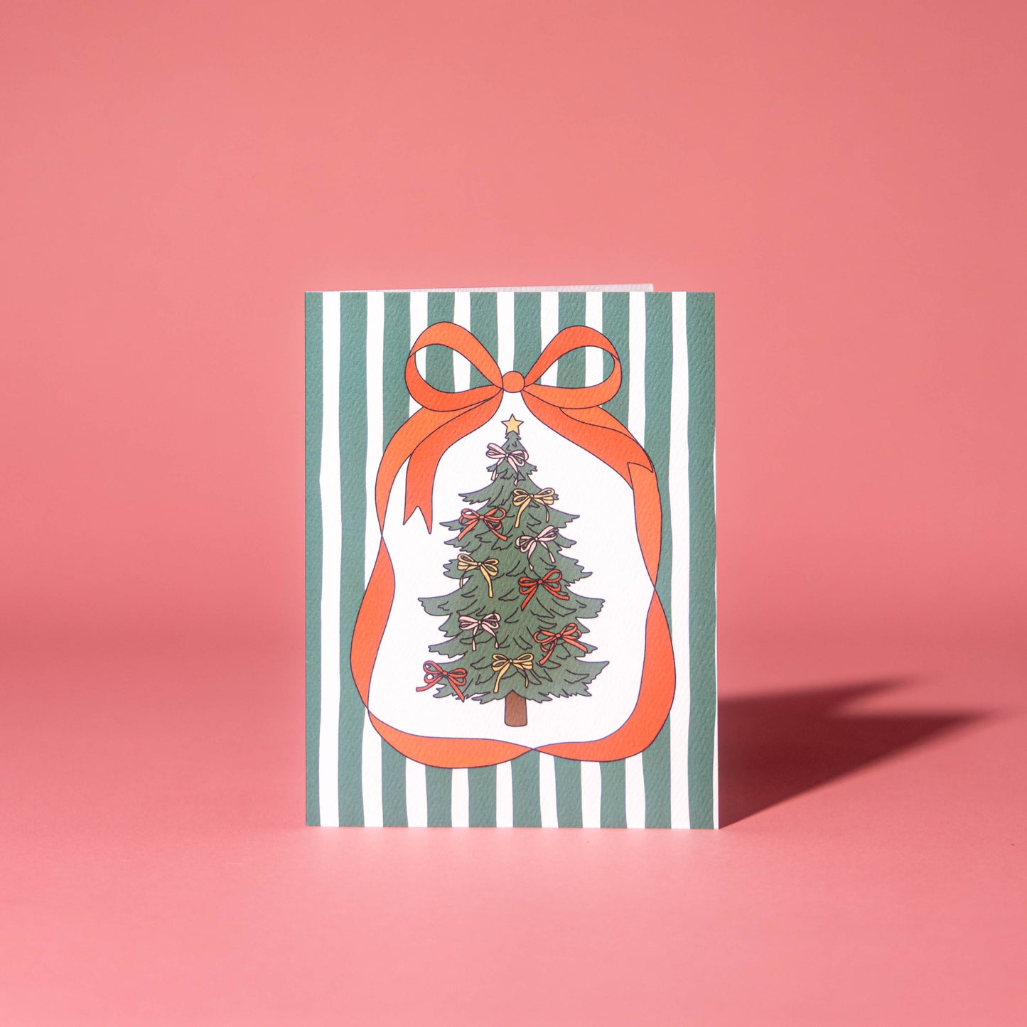 Festive Bow & Tree Card