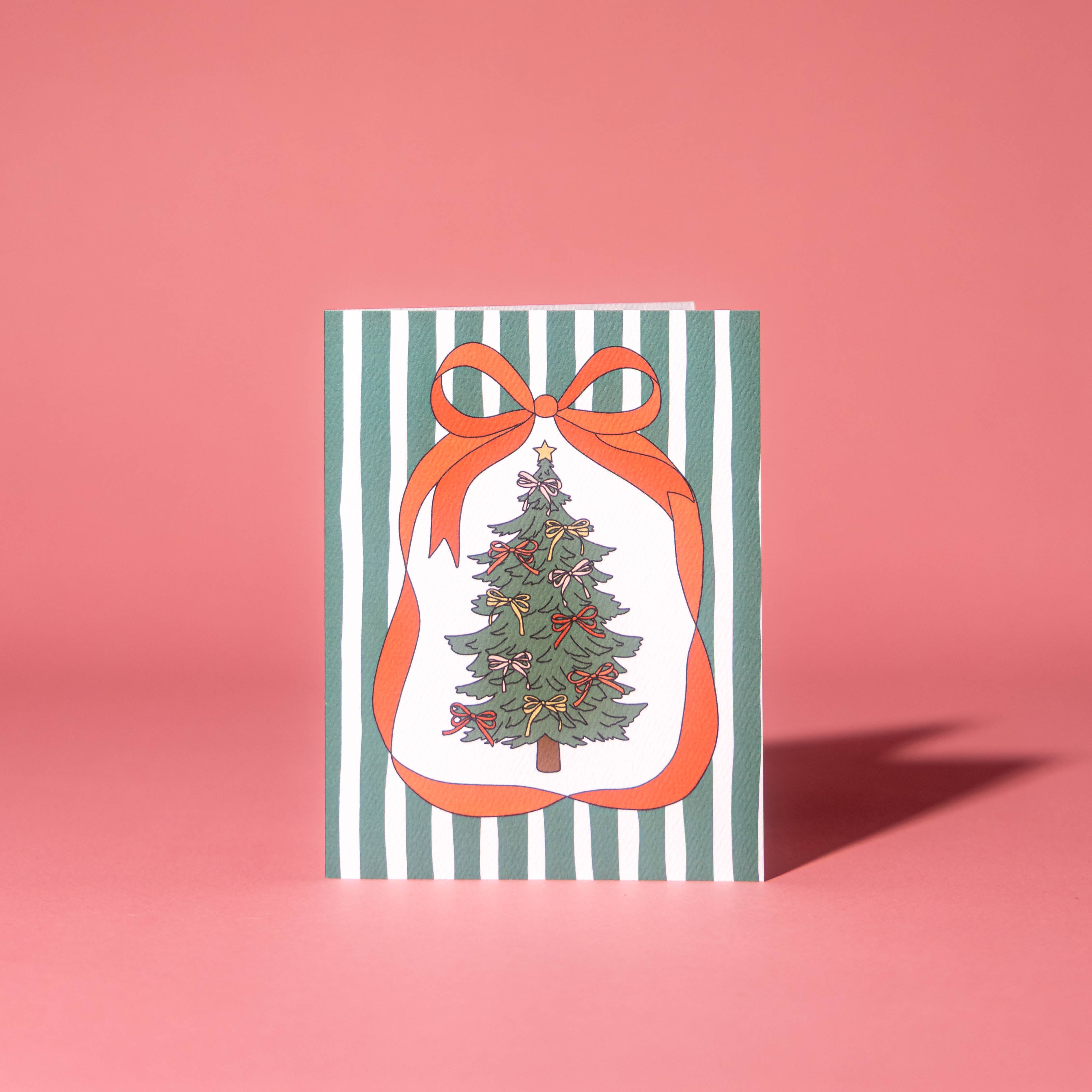 Festive Bow & Tree Card