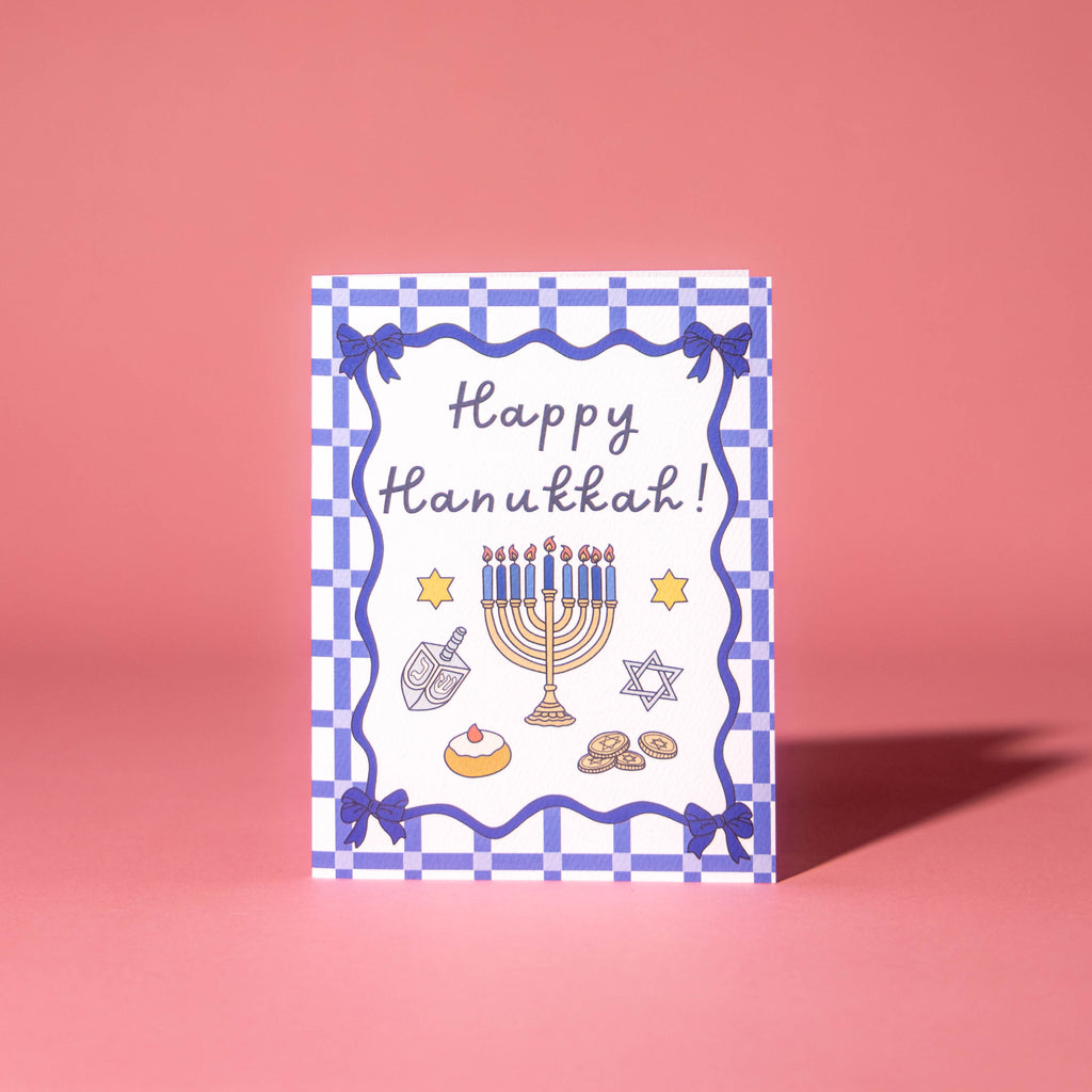 Happy Hanukkah Greeting Card