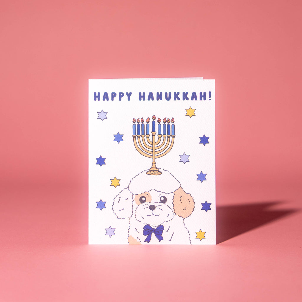 Hanukkah Pup Card