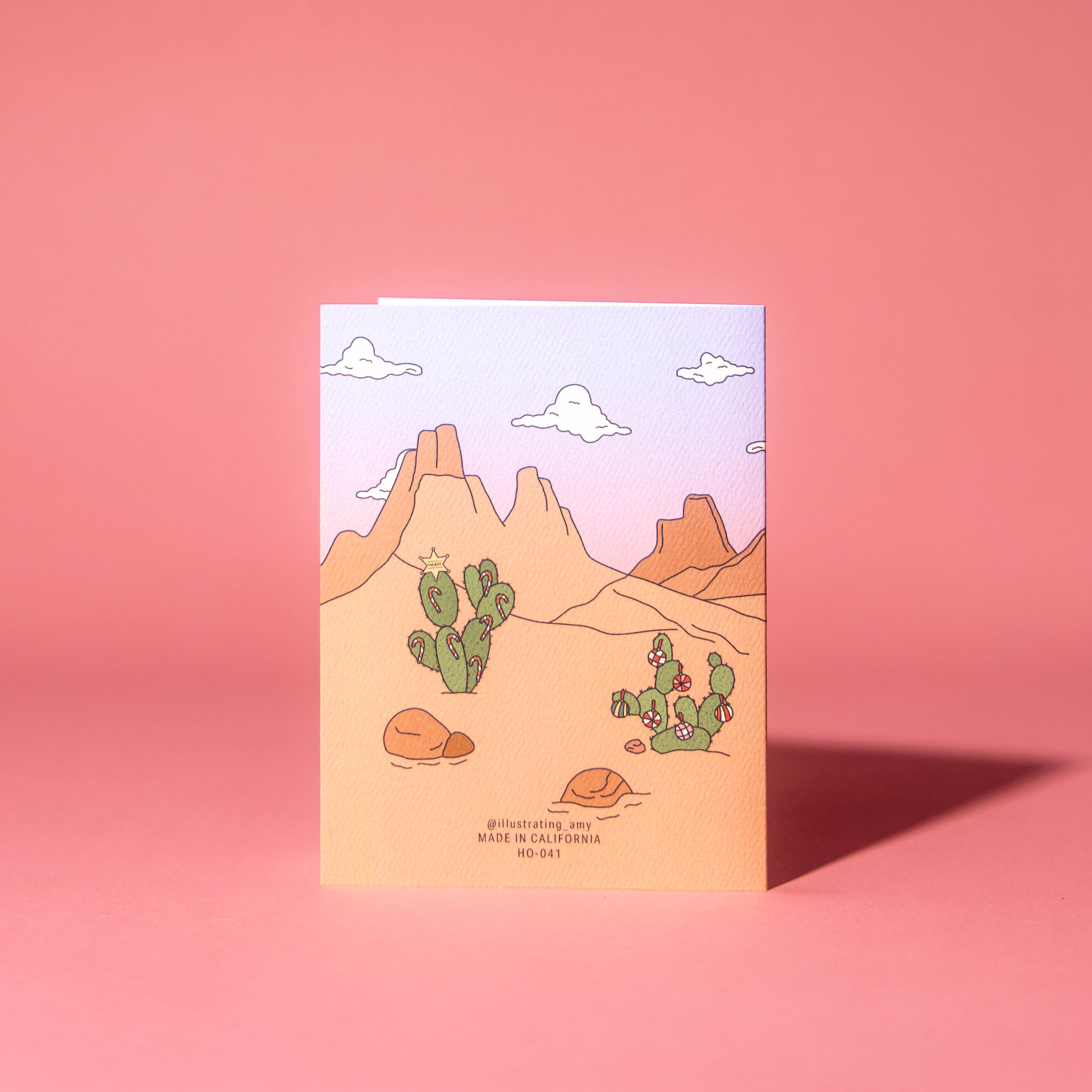 Desert Holidays Card
