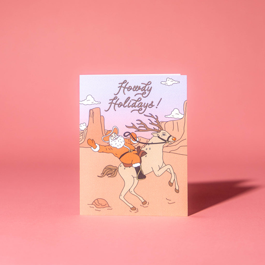 Howdy Holidays Card