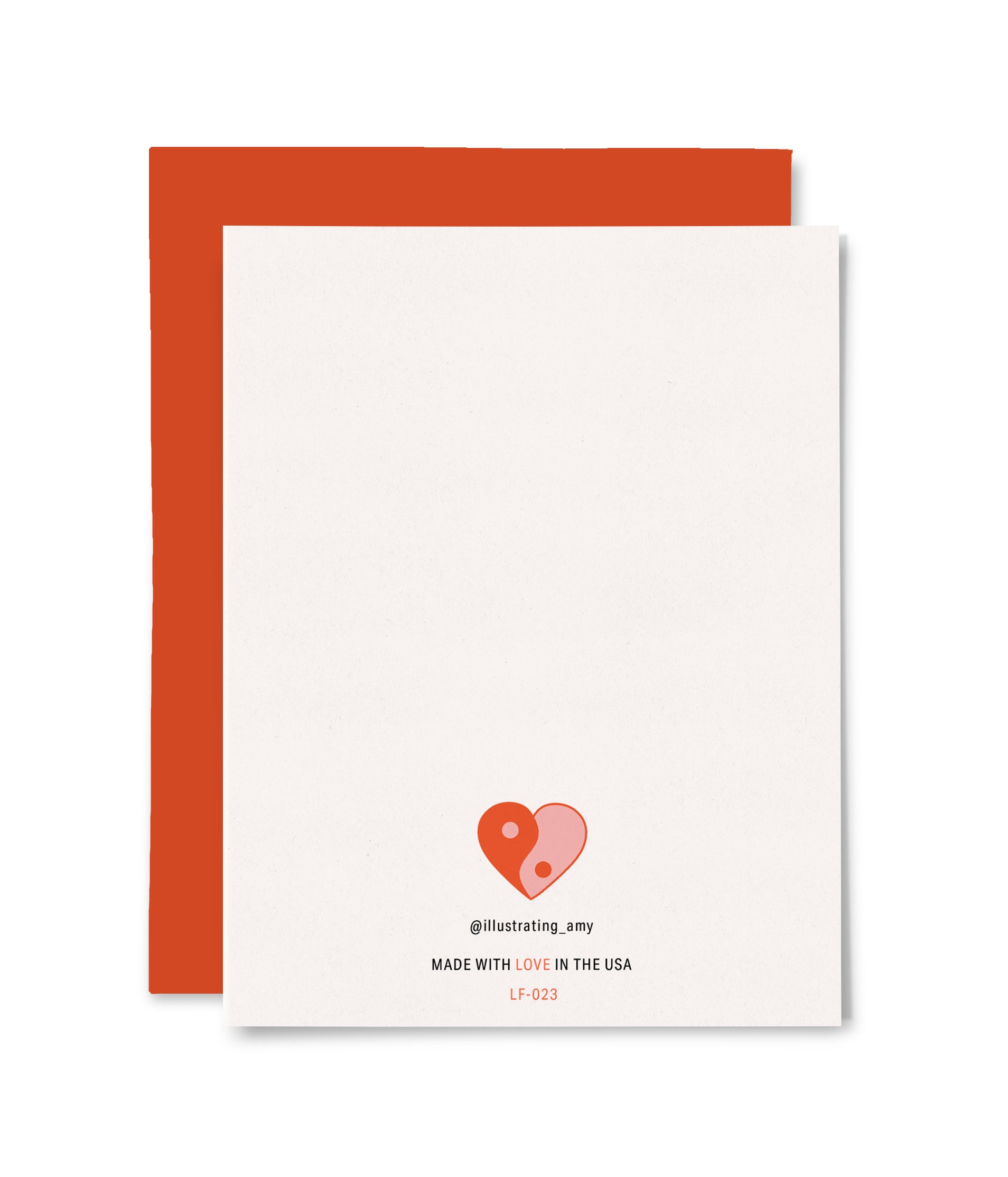 I Love You Text Greeting Card