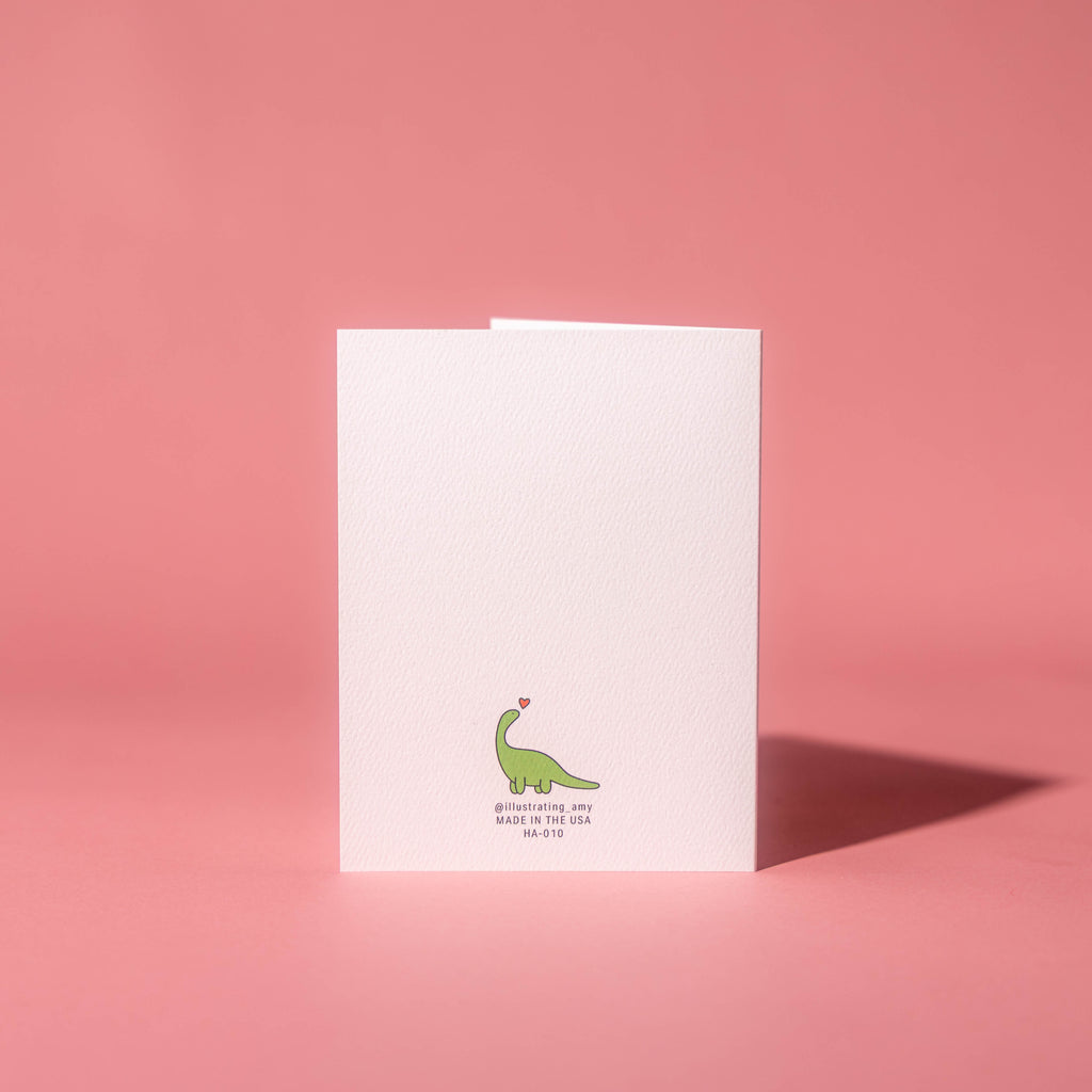 Dinosaur Anniversary Card