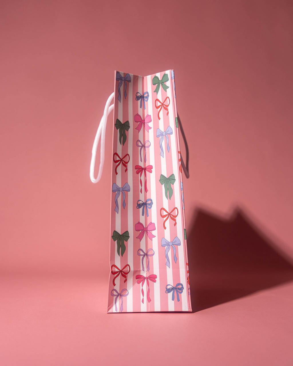 Stripe Bows Gift Bag