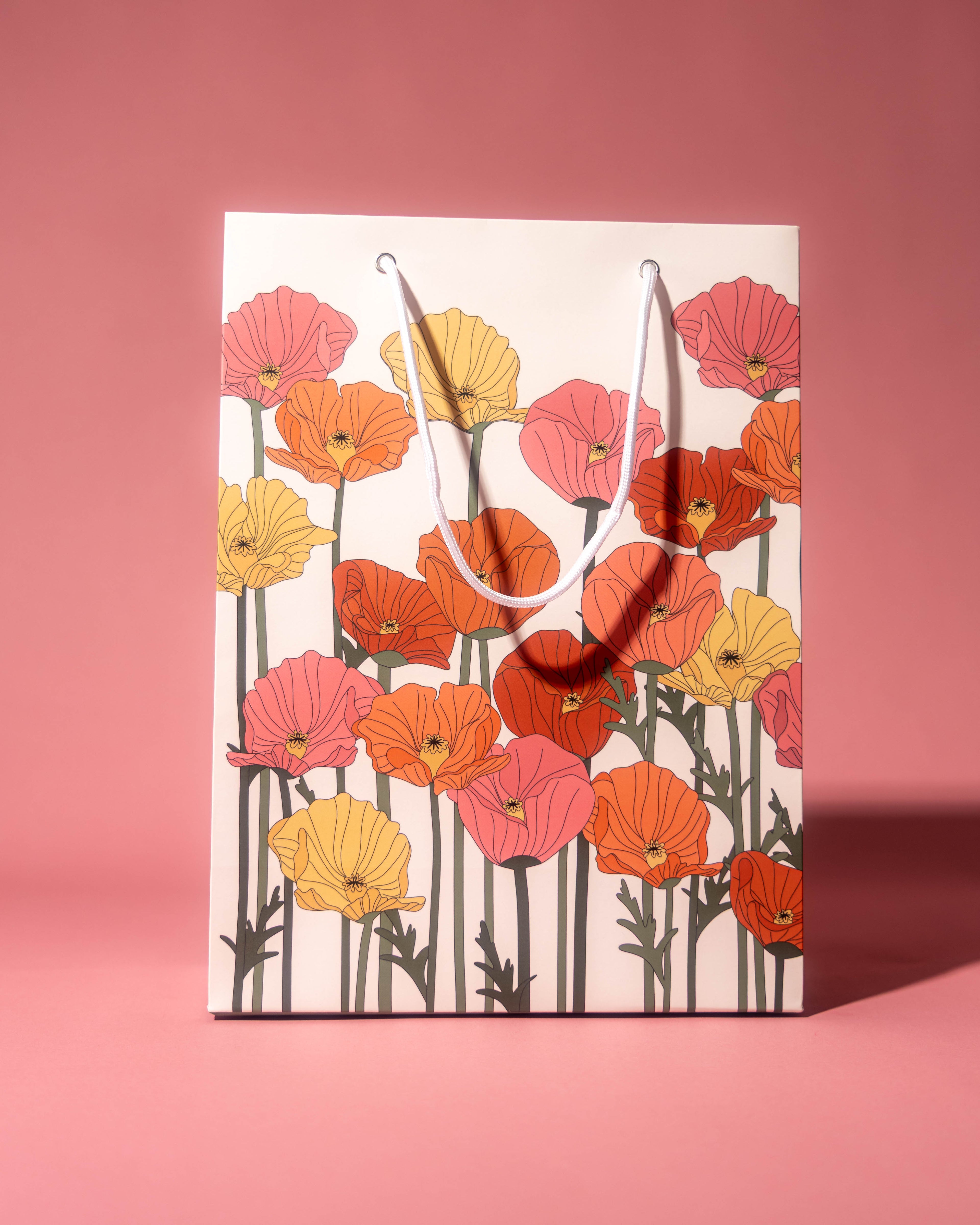 Poppy Fields Gift Bag