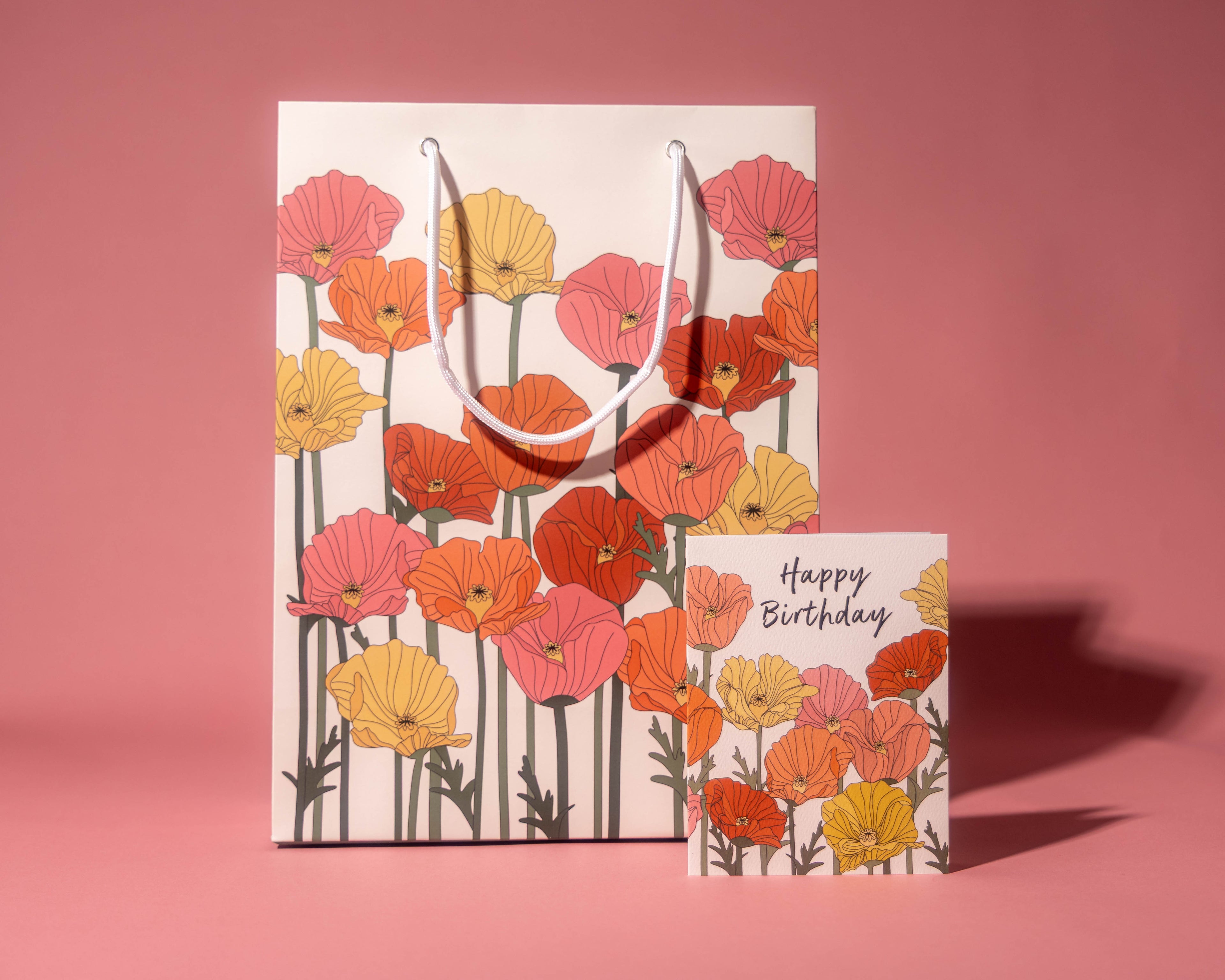 Poppy Fields Gift Bag