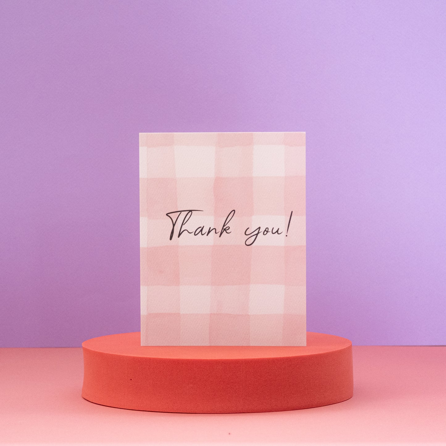 Thank You Gingham