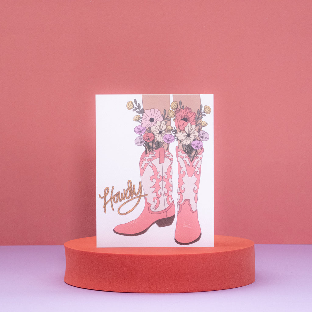 Howdy Cowboy Boots