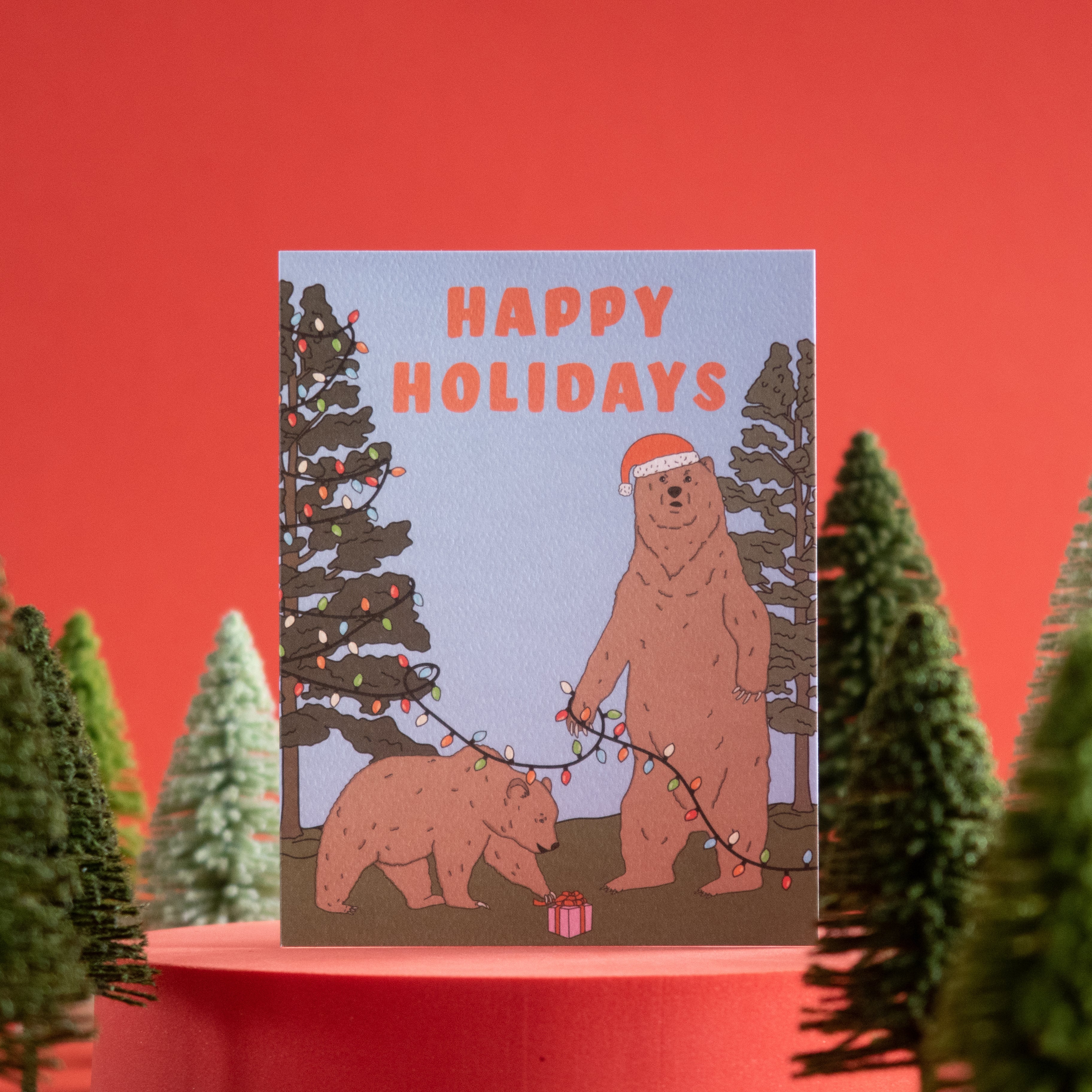 Holiday Bears Boxed Notes