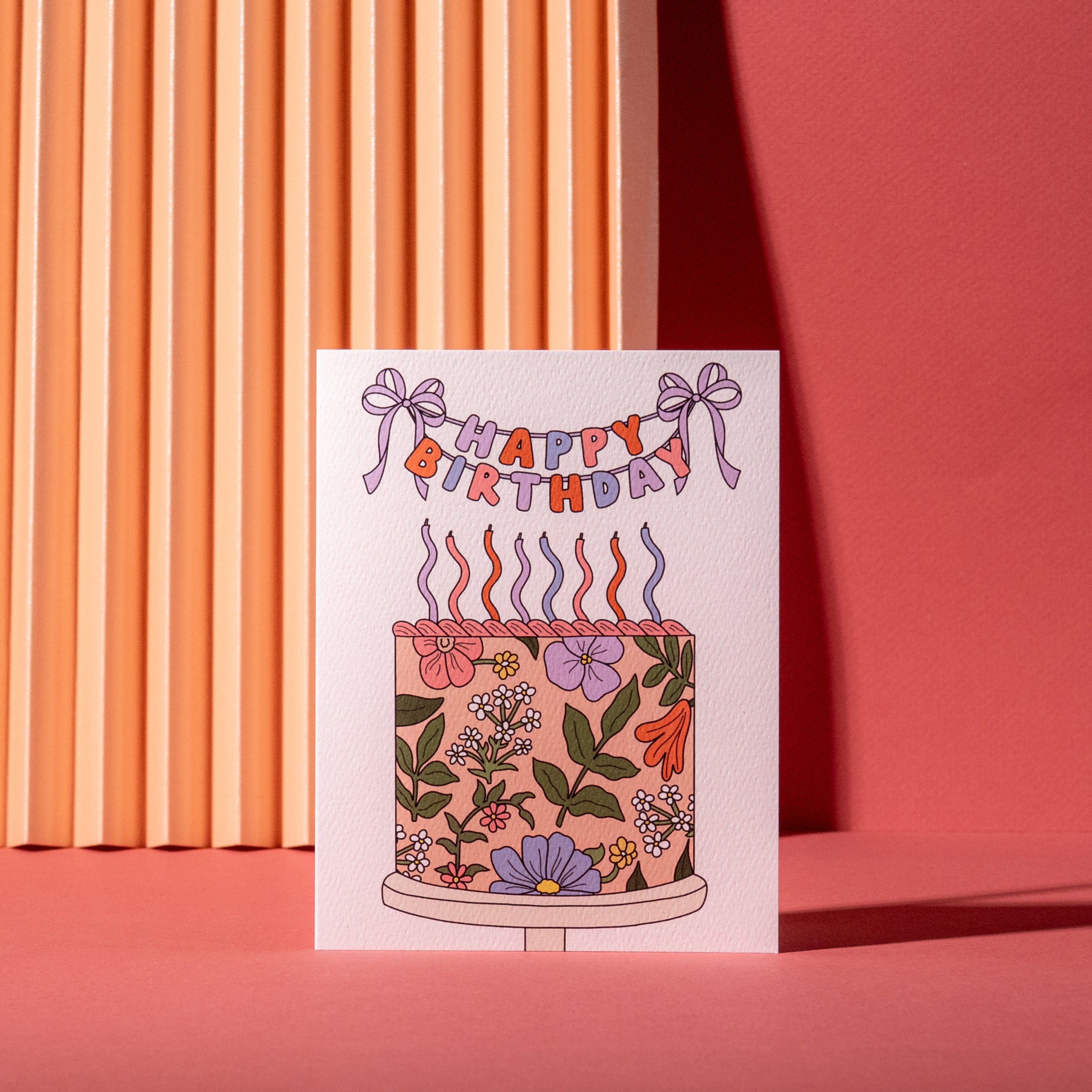 Floral Birthday Cake