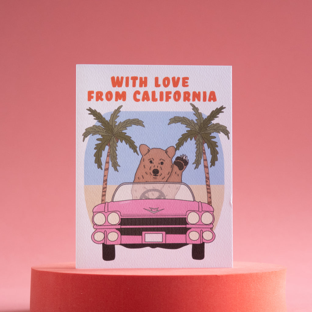California Driving Bear
