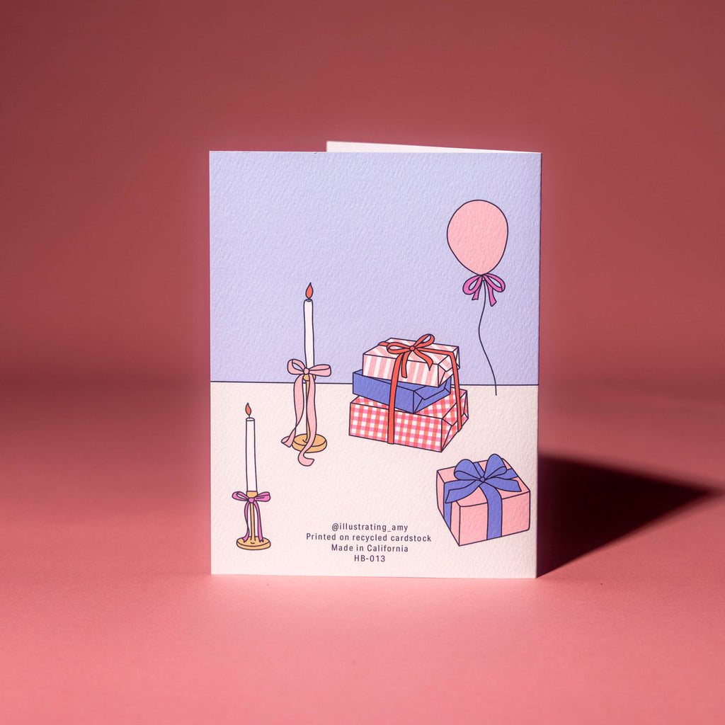 Purr-fect Birthday Greeting Card