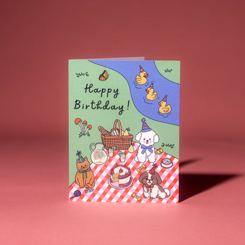 Birthday Picnic Greeting Card