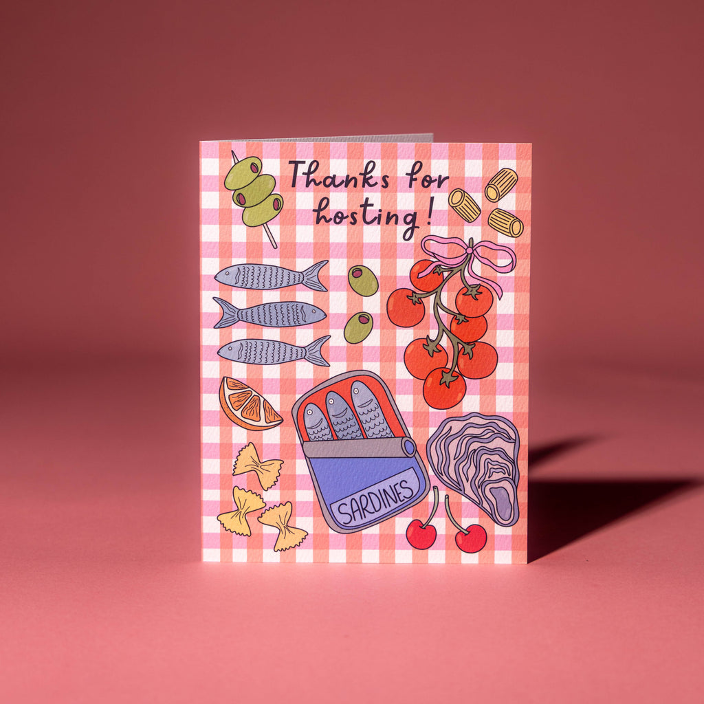 Thanks For Hosting Card