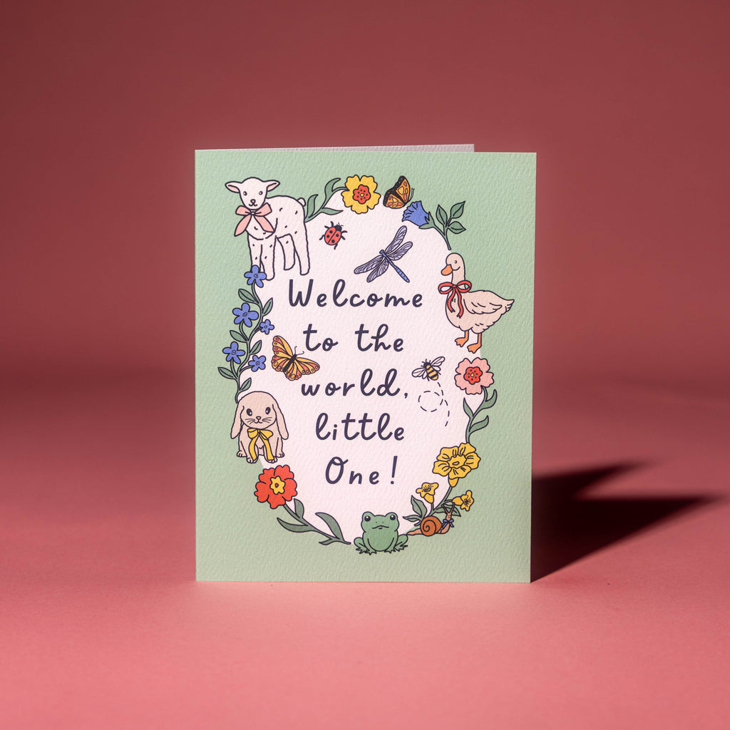 Welcome To The World Card