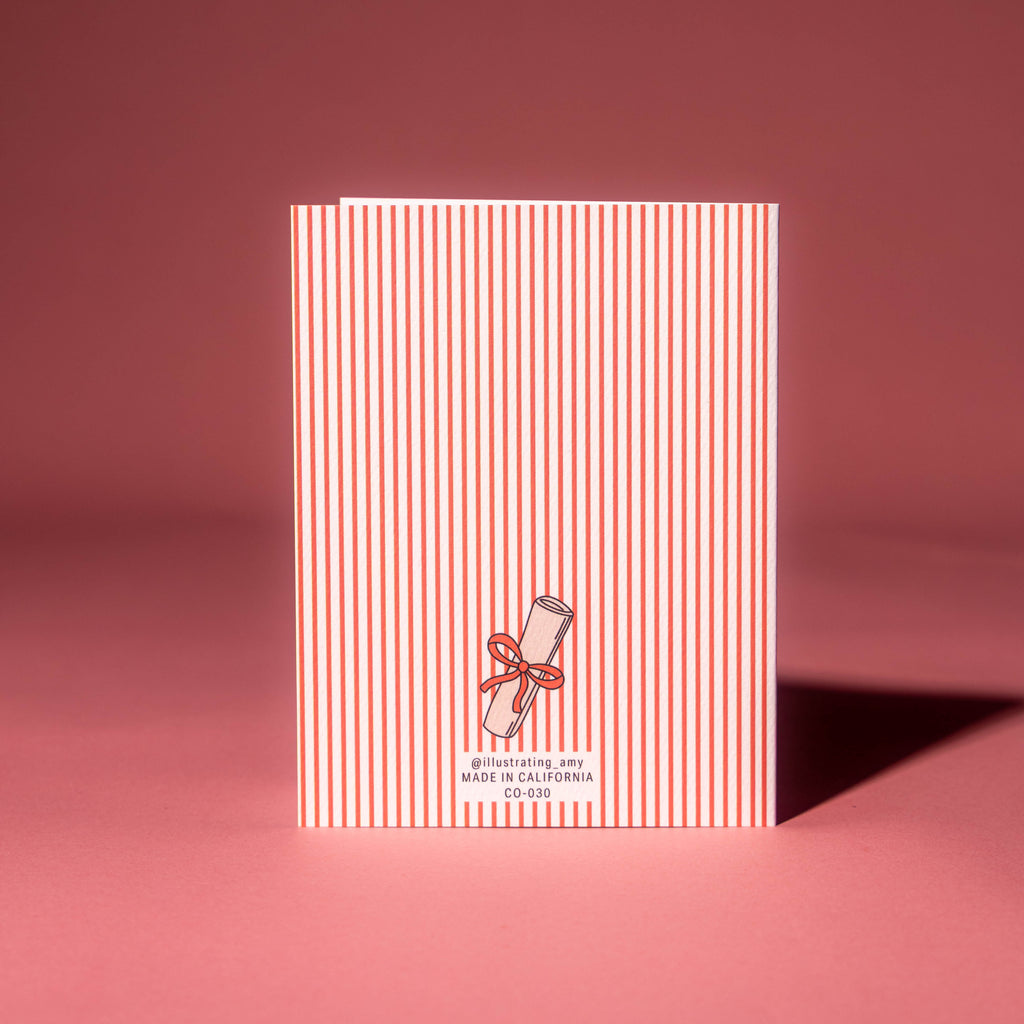 Paws-itively Proud Graduation Card