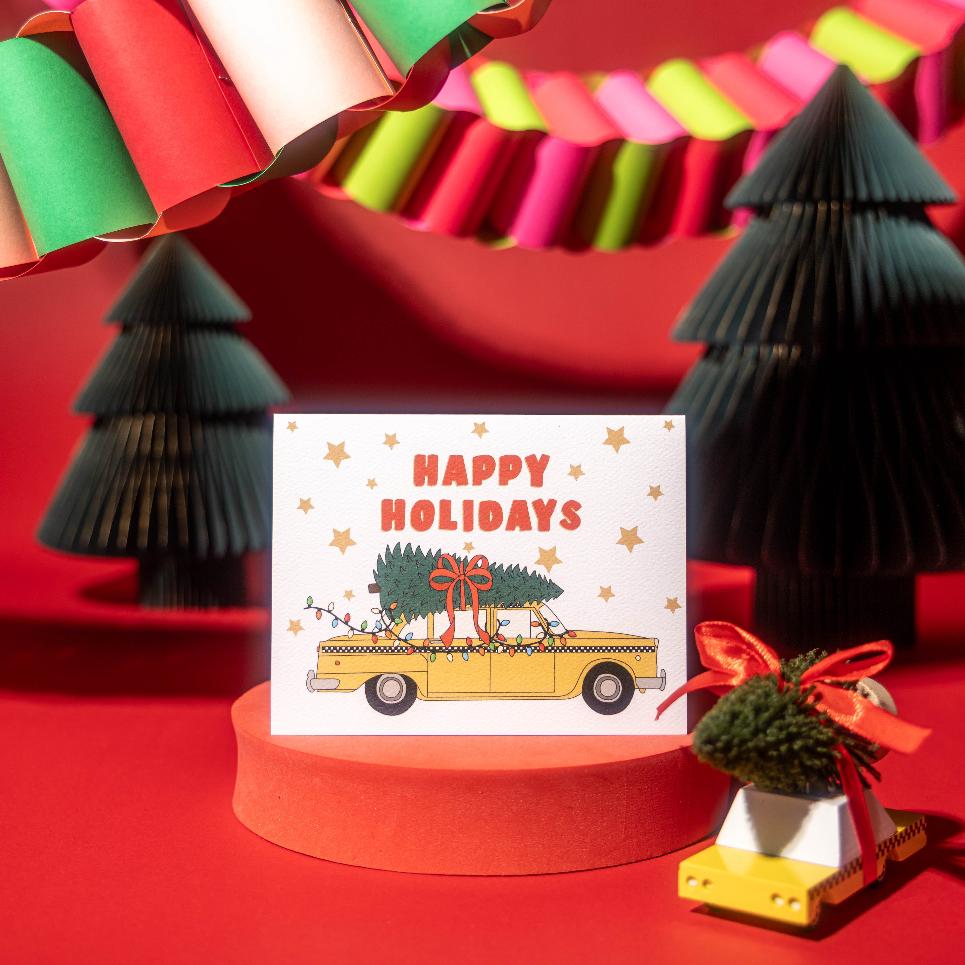 New York Holidays Greeting Card
