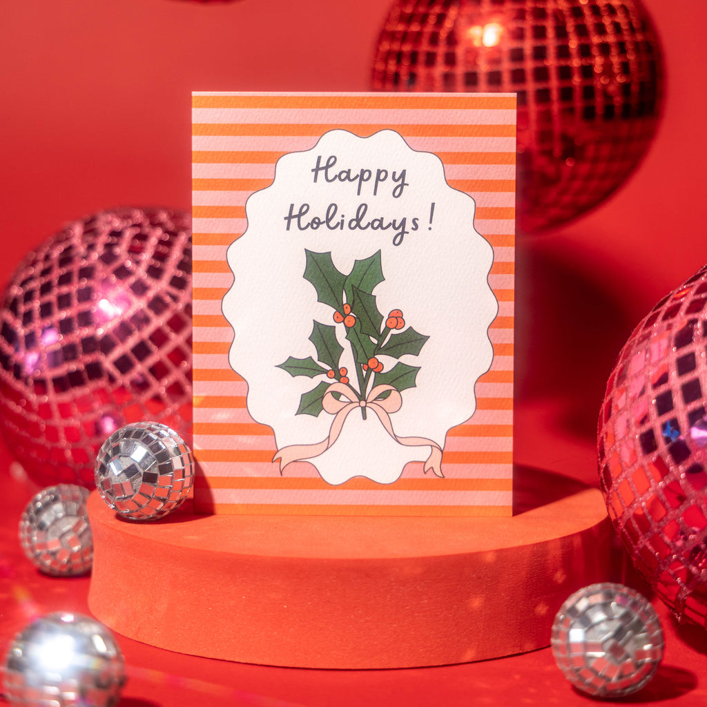 Happy Holidays Greeting Card