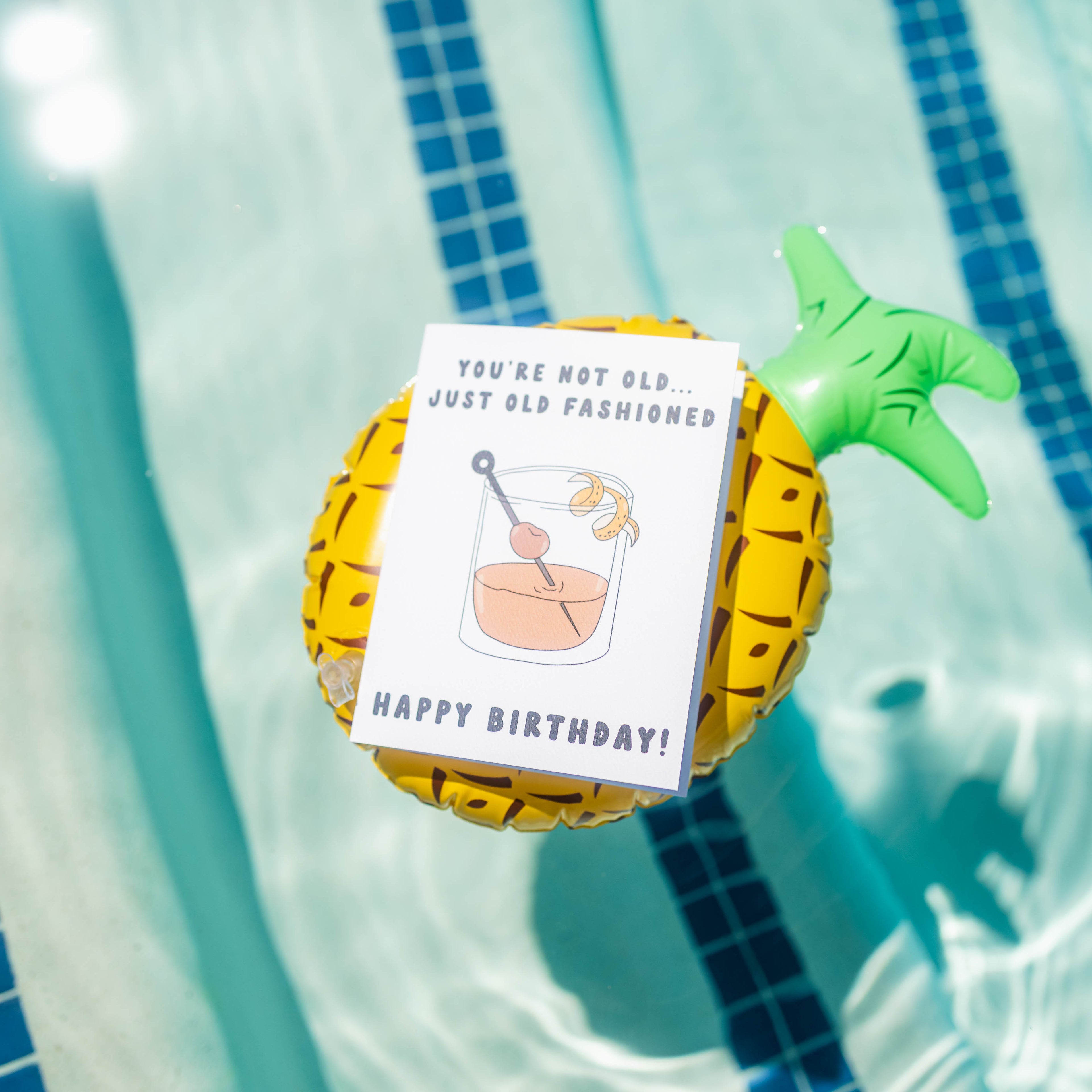 You're Not Old... Just Old Fashioned Card