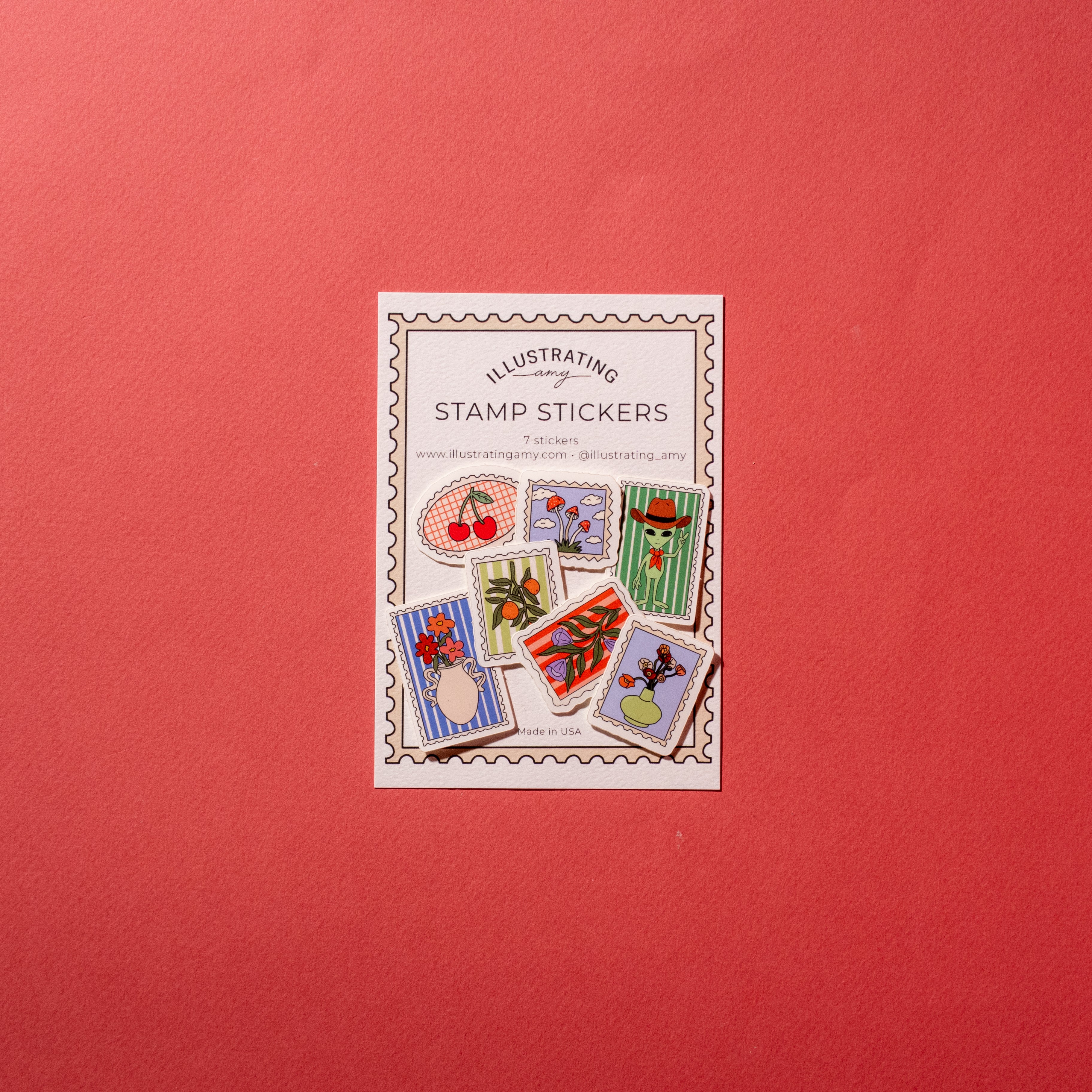 Stamp Sticker Collection